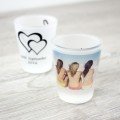 Personalised Text & Image Shot Glass - Frosted